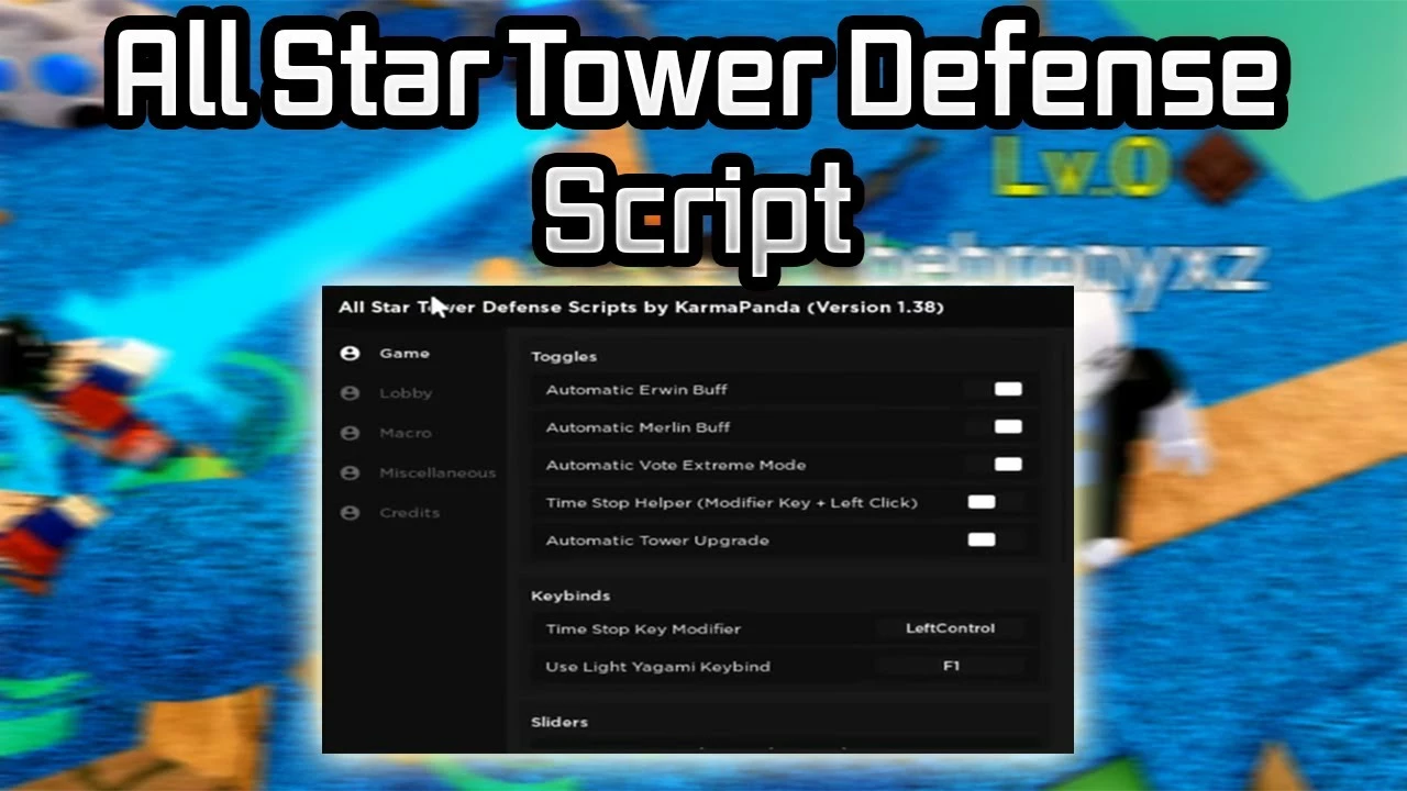 All Star Tower Defense Script GUI 2023
