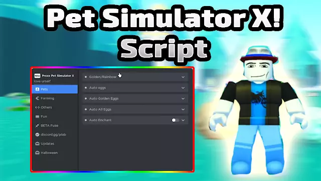OP Pet Simulator X GUI [ Dupe Rainbows! ] Scripts